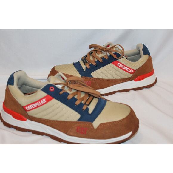 NIB Men's Caterpillar Venward Comp Toe Work Shoe P91478 Brown Sugar Sneakers 10 - Picture 3 of 7